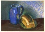 STRIGEL, Hans II Bread and Pitcher France oil painting artist